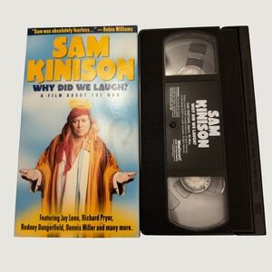 Sam Kinison Why Did We Laugh VHS 1997 Comedy Documentary Winstar WHE71050